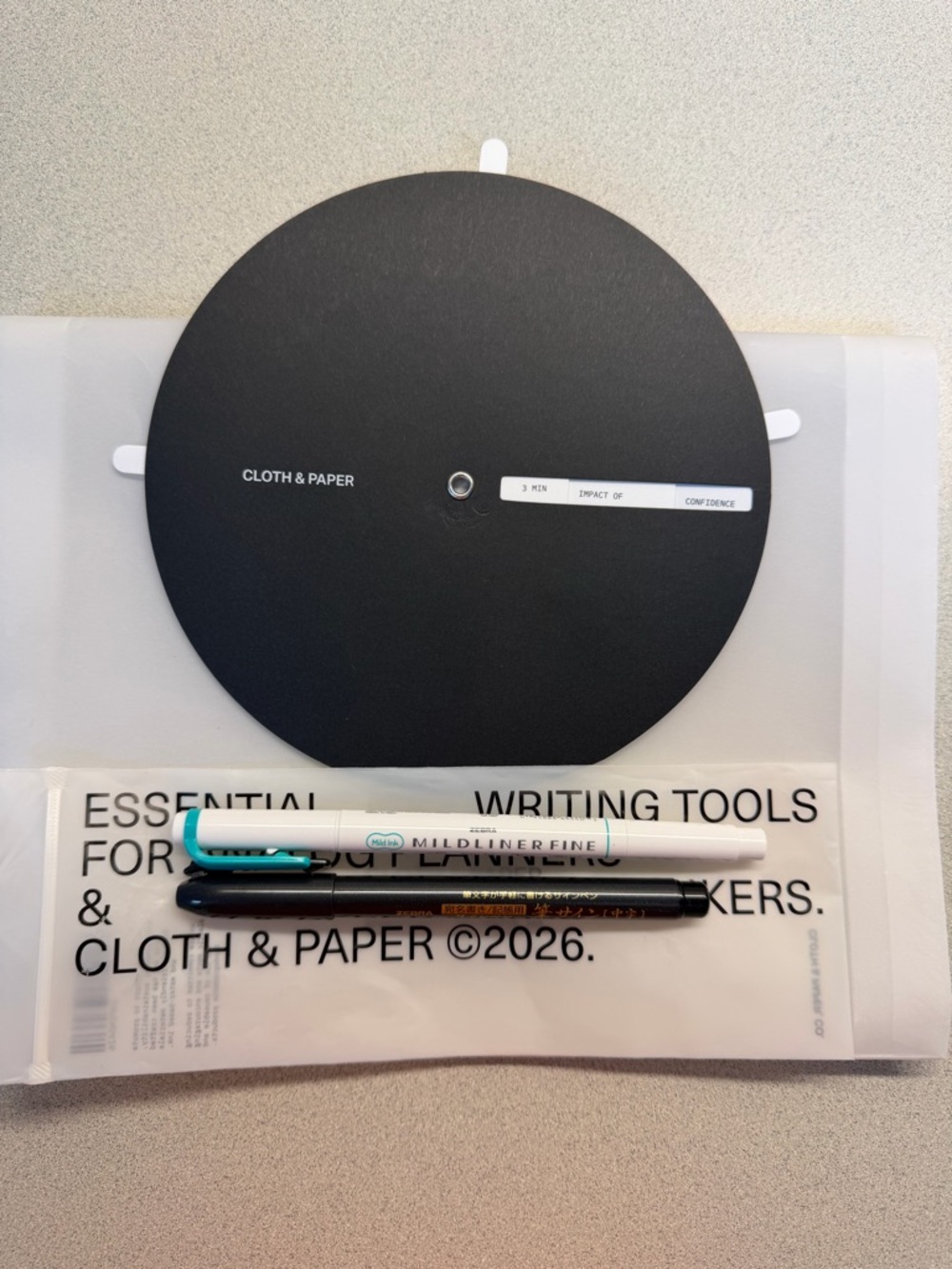 Cloth & Paper April Intention Box Items